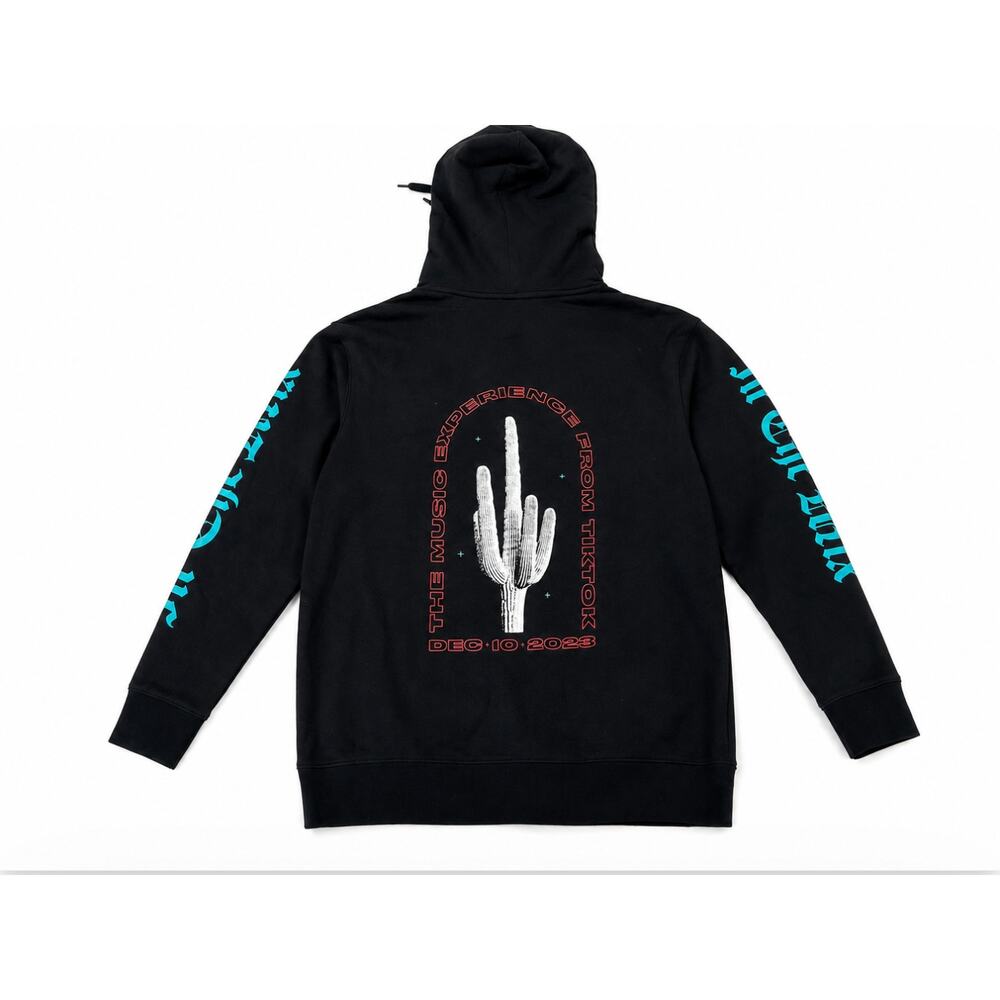 TikTok In The Mix 2023 Hoodie Mens XL Black Pullover Graphic Sweatshirt